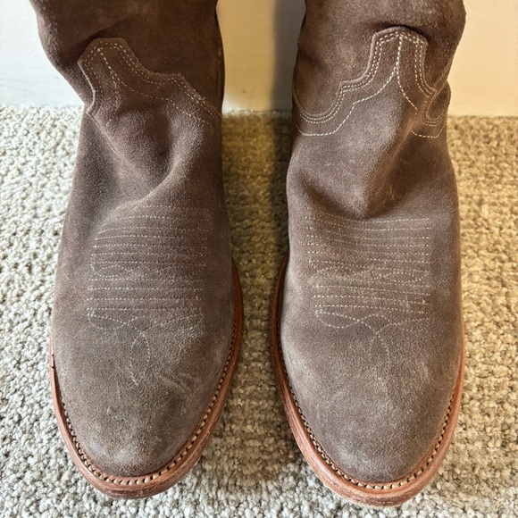 🤠Tecovas Men’s Suede Western Boot - size 8D - Picture 3 of 9